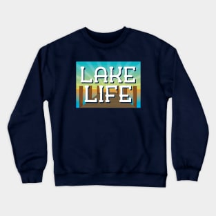 Lake Life Sunset Crewneck Sweatshirt